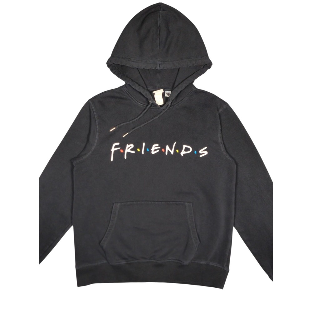 H&M F.R.I.E.N.D.S Black Hoodie Size S - Picture 4 of 7
